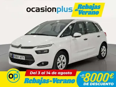 Usado Citroën C4 Picasso Intensive 116 CV (85 kW) 2014 Blanco Monovolumen
