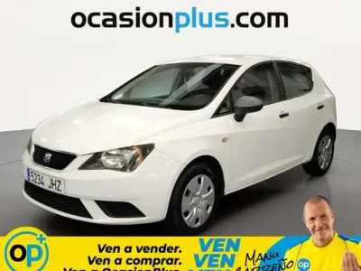 Usado Seat Ibiza Reference 90 CV (66 kW) 2015 Blanco Utilitario