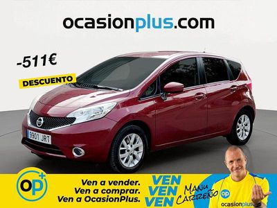 Usado Nissan Note Acenta 80 CV (58 kW) 2016 Rojo Utilitario