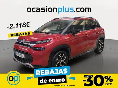 Rojo Usado 2022 Citroën C3 Aircross Shine SUV | 14.099 € (Buen precio)