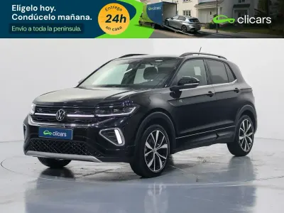 Usado VW T-Cross R-line 116 CV (85 kW) 2025 Negro SUV