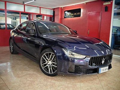 Usado Maserati Ghibli 275 CV (202 kW) 2014 Azul Coupe