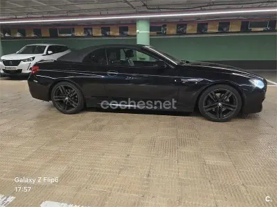 Usado BMW 640 Cabriolet Comfort Edition 313 CV (230 kW) 2013 Negro Descapotable