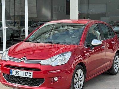 Usado Citroën C3 Seduction 82 CV (60 kW) 2014 Granate Berlina