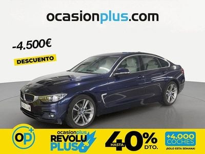 Usado BMW 420 184 CV (135 kW) 2020 Azul Coupe