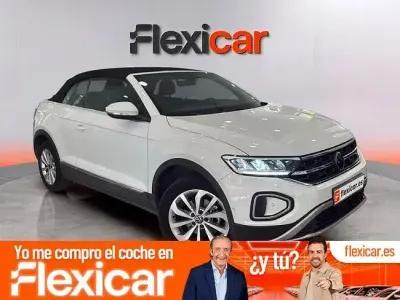 Usado VW T-Roc Cabriolet Style 150 CV (110 kW) 2024 Blanco Descapotable