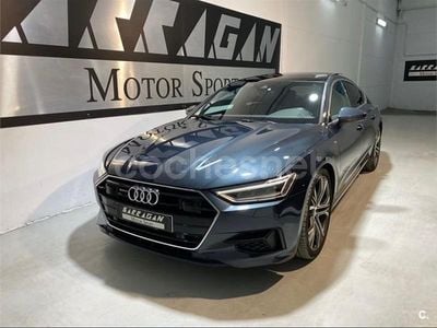 Usado Audi A7 286 CV (210 kW) 2018 Azul Berlina