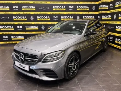 Usado Mercedes C200 160 CV (117 kW) 2020 Gris Berlina