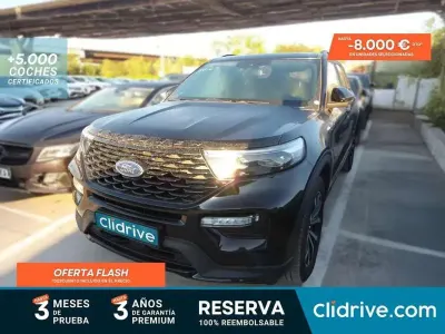 Usado Ford Explorer ST-Line 363 CV (266 kW) 2021 Negro SUV