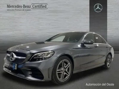 Usado Mercedes C220 AMG line 196 HP (144 kW) 2020 Cinzento Sedan