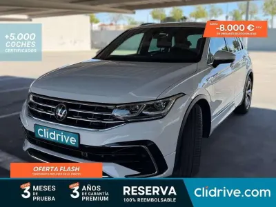 Usado VW Tiguan R-line 150 CV (110 kW) 2022 Blanco SUV