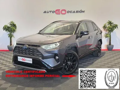 Usado Toyota RAV4 Hybrid Style 218 CV (160 kW) 2022 Gris / plata SUV