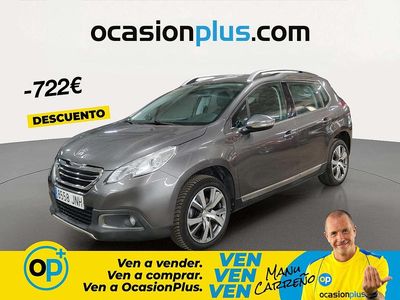 Usado Peugeot 2008 Allure 120 CV (88 kW) 2016 Gris SUV