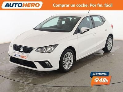 Usado Seat Ibiza Style 95 CV (69 kW) 2017 Blanco Berlina