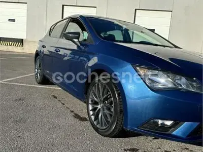 Begagnad Seat Leon CONNECT 110 HK (80 kW) 2017 Blå Sedan