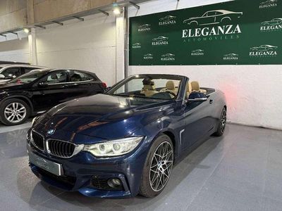 Usado BMW 420 190 CV (139 kW) 2017 Azul Descapotable