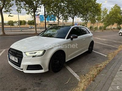 Usado Audi A3 S-Line 150 CV (110 kW) 2017 Blanco Berlina