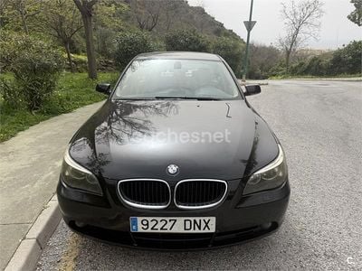 Usado BMW 525 Exclusive 163 CV (119 kW) 2005 Negro Berlina