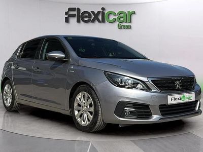 Usado Peugeot 308 Style 131 CV (96 kW) 2020 Gris Utilitario