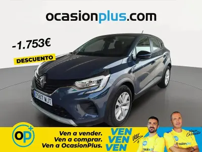 Usado Renault Captur Equilibre 90 CV (66 kW) 2023 Azul SUV