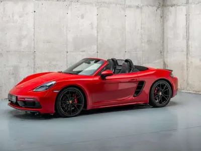 Usado Porsche Boxster GTS 366 CV (269 kW) 2018 Rojo Descapotable