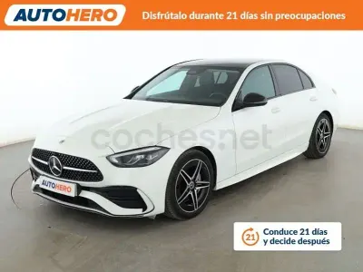 Usado Mercedes C220 200 CV (147 kW) 2022 Blanco Berlina