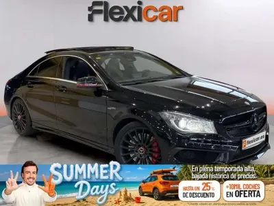 Usado Mercedes CLA220 AMG 360 CV (264 kW) 2015 Negro Coupe