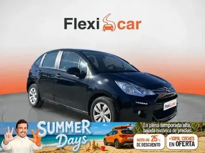 Usado Citroën C3 Attraction 82 CV (60 kW) 2014 Negro Utilitario