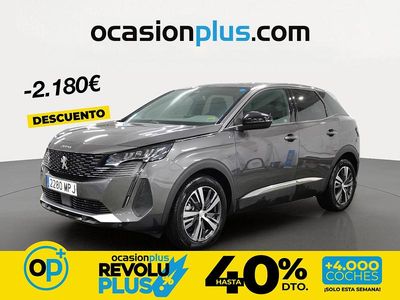 Usado Peugeot 3008 Allure 130 CV (95 kW) 2024 Gris SUV