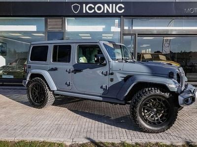 Gris Usado 2022 Jeep Wrangler Unlimited SUV | 84.900 €