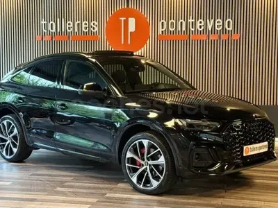 Usado Audi Q5 Sportback S-Line 204 CV (150 kW) 2022 Negro SUV
