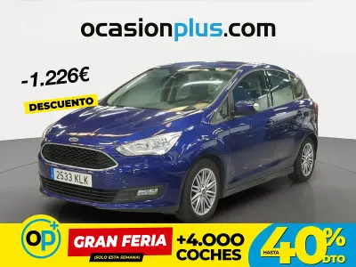Usado Ford C-MAX Trend+ 125 CV (91 kW) 2018 Azul Monovolumen