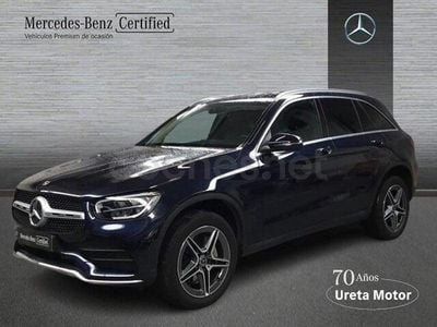 Usado Mercedes GLC300e 306 CV (225 kW) 2021 Azul SUV
