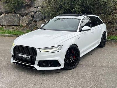 Usado Audi A6 Black Edition 326 CV (239 kW) 2016 Blanco Familiar