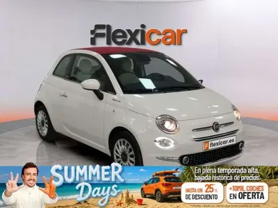 Usado Fiat 500 Club 71 CV (52 kW) 2022 Blanco Descapotable