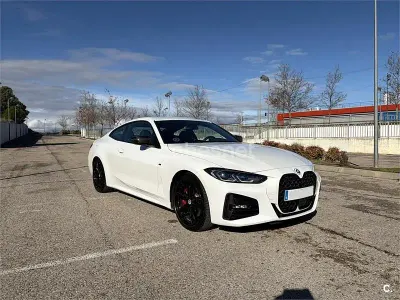 Usado BMW 420 M Performance 184 CV (135 kW) 2021 Blanco Coupe