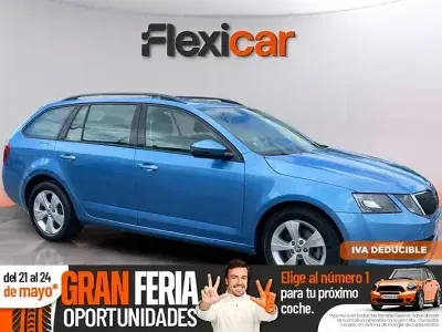 Käytetty Skoda Octavia 116 HP (85 kW) 2019 Sininen Farmari