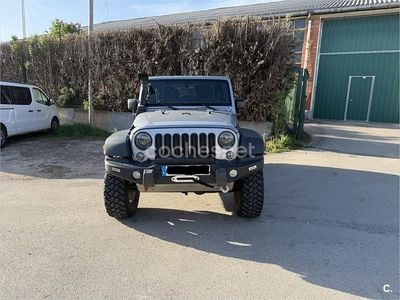 Usado Jeep Wrangler Rubicon 200 CV (147 kW) 2016 Gris / plata SUV