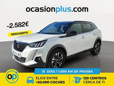 Blanco Usado 2022 Peugeot 2008 GT SUV | 15.200 € (Buen precio)
