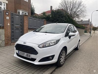 Usado Ford Fiesta Trend 75 CV (55 kW) 2014 Blanco Utilitario