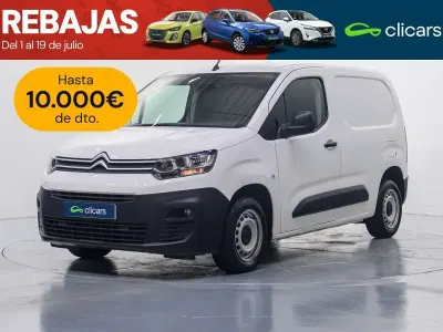 Usado Citroën Berlingo 102 CV (75 kW) 2022 Blanco Monovolumen