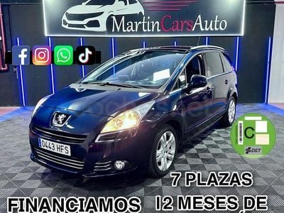 Usado Peugeot 5008 Allure 156 CV (114 kW) 2011 Azul Monovolumen