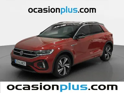 Usado VW T-Roc R-line 150 CV (110 kW) 2022 Rojo SUV