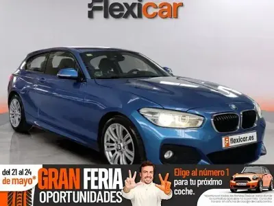 Usado BMW 118 150 CV (110 kW) 2016 Azul Utilitario