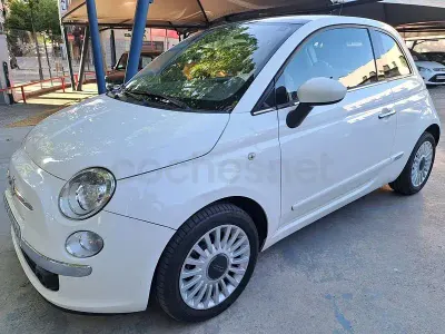 Usado Fiat 500 Lounge 69 CV (50 kW) 2011 Beige Berlina
