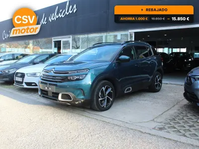 Usado Citroën C5 Aircross Shine 226 CV (166 kW) 2021 Azul SUV