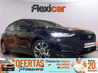 Usado Ford Focus ST-Line X 125 CV (91 kW) 2023 Negro Berlina