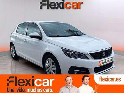 Usado Peugeot 308 Allure 131 CV (96 kW) 2021 Blanco Utilitario