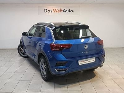 Usado VW T-Roc Sportline 150 CV (110 kW) 2019 Azul SUV