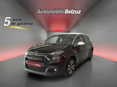 Usado Citroën C3 PureTech 85 CV (62 kW) 2024 Negro Utilitario